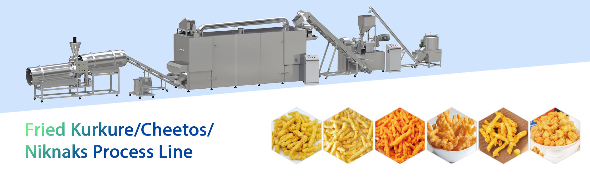 Fried-Kurkure-Cheetos-Niknaks-Process-Line